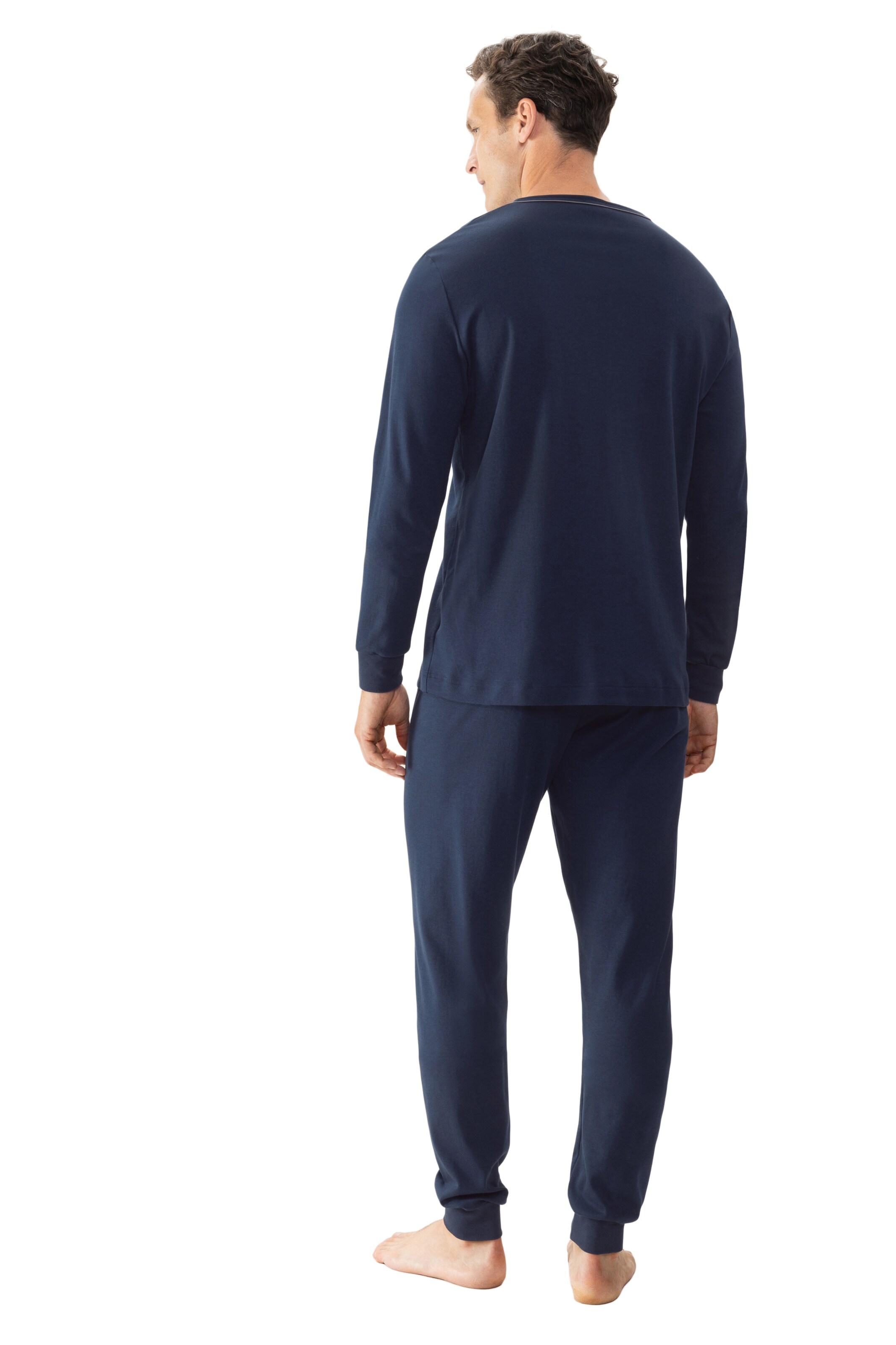 Pyjama long 'Pure Night' Mey en bleu