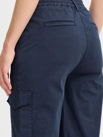 Regular Pantalon cargo 'Loco' Oxmo en bleu
