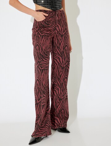 Koton Wide leg Jeans in Red: front