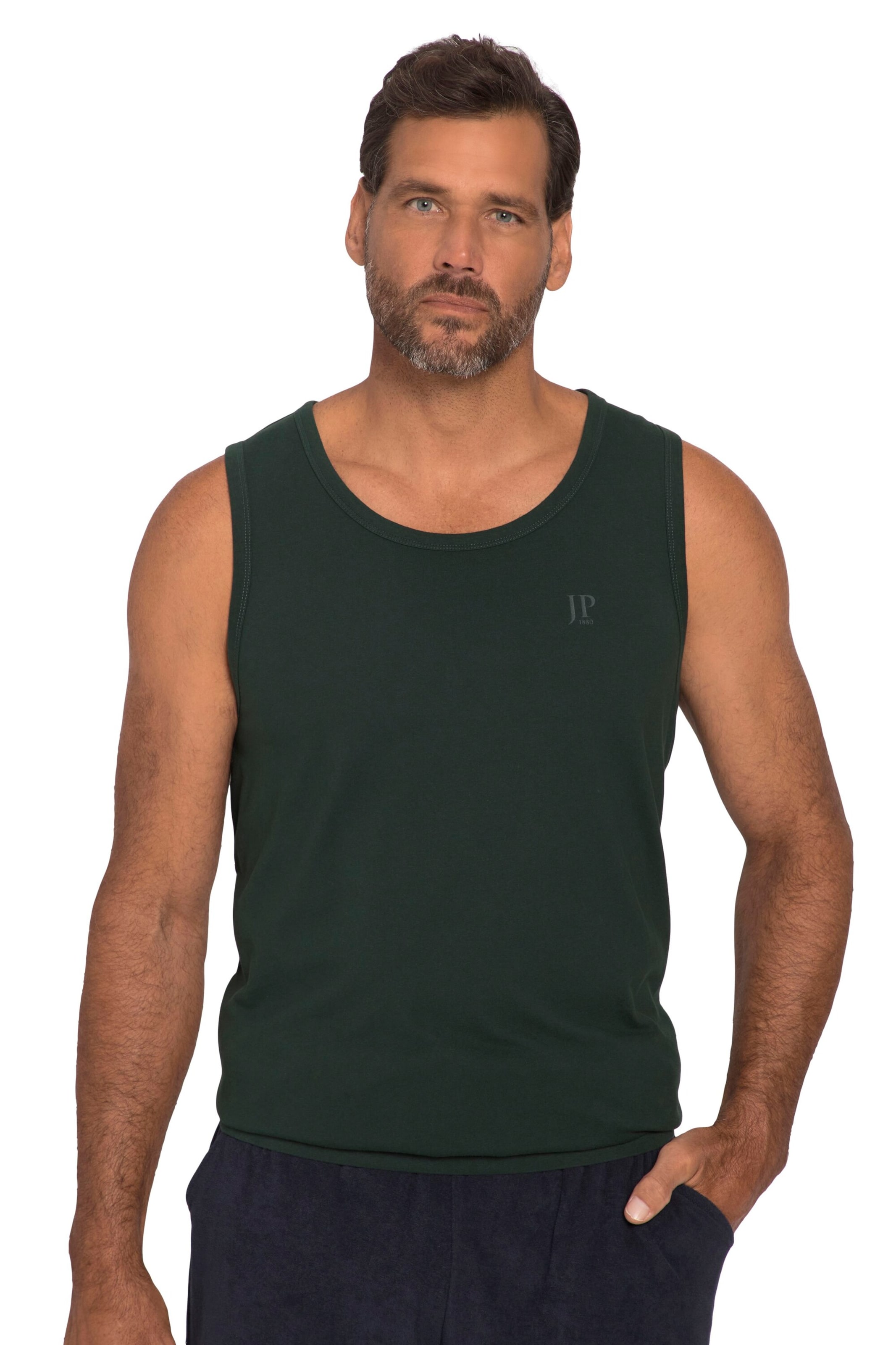 JP1880 Shirt in Green: front