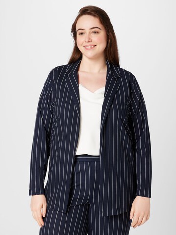 Blazer 'SANIA' ONLY Carmakoma en bleu : devant