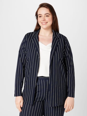 ONLY Carmakoma - Blazer 'SANIA' em azul: frente