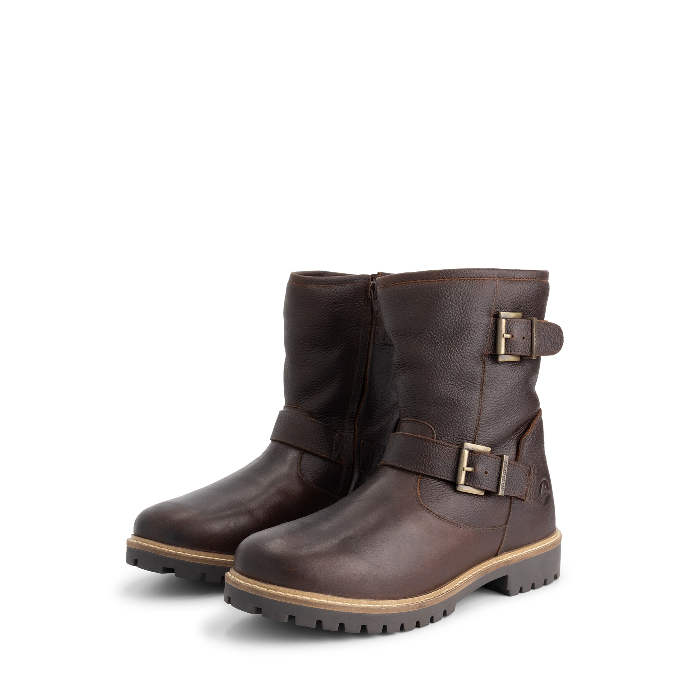 Travelin Boots 'Skelde' in Bruin