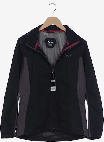 SALEWA Jacke M in Schwarz: Vorderseite