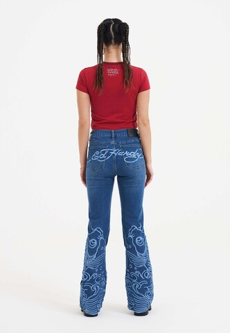T-shirt Ed Hardy en rouge
