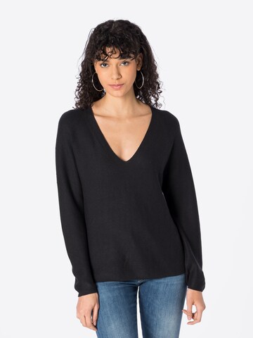 s.Oliver Pullover in Schwarz: predná strana