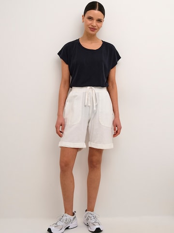 Loosefit Pantaloni 'Naya' di Kaffe in bianco