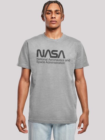 F4NT4STIC Shirt 'NASA' in Grijs: voorkant