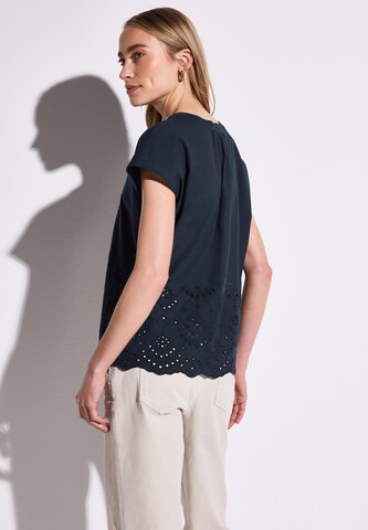 STREET ONE Bluse in Blau