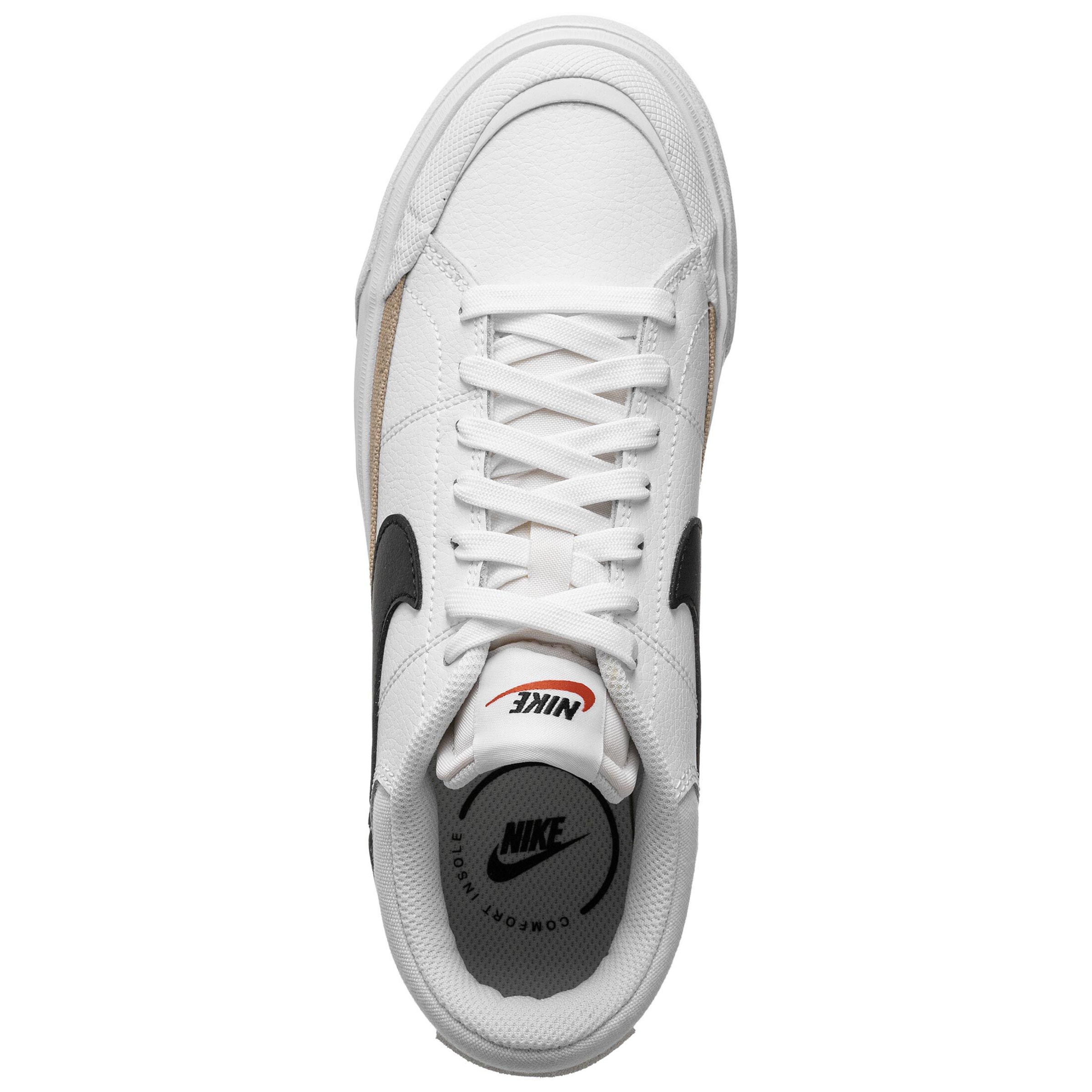 balta Nike Sportswear Sportbačiai be auliuko 'Court Legacy Lift'