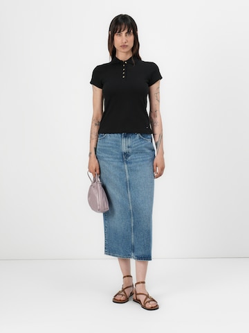 TOMMY HILFIGER Majica | črna barva