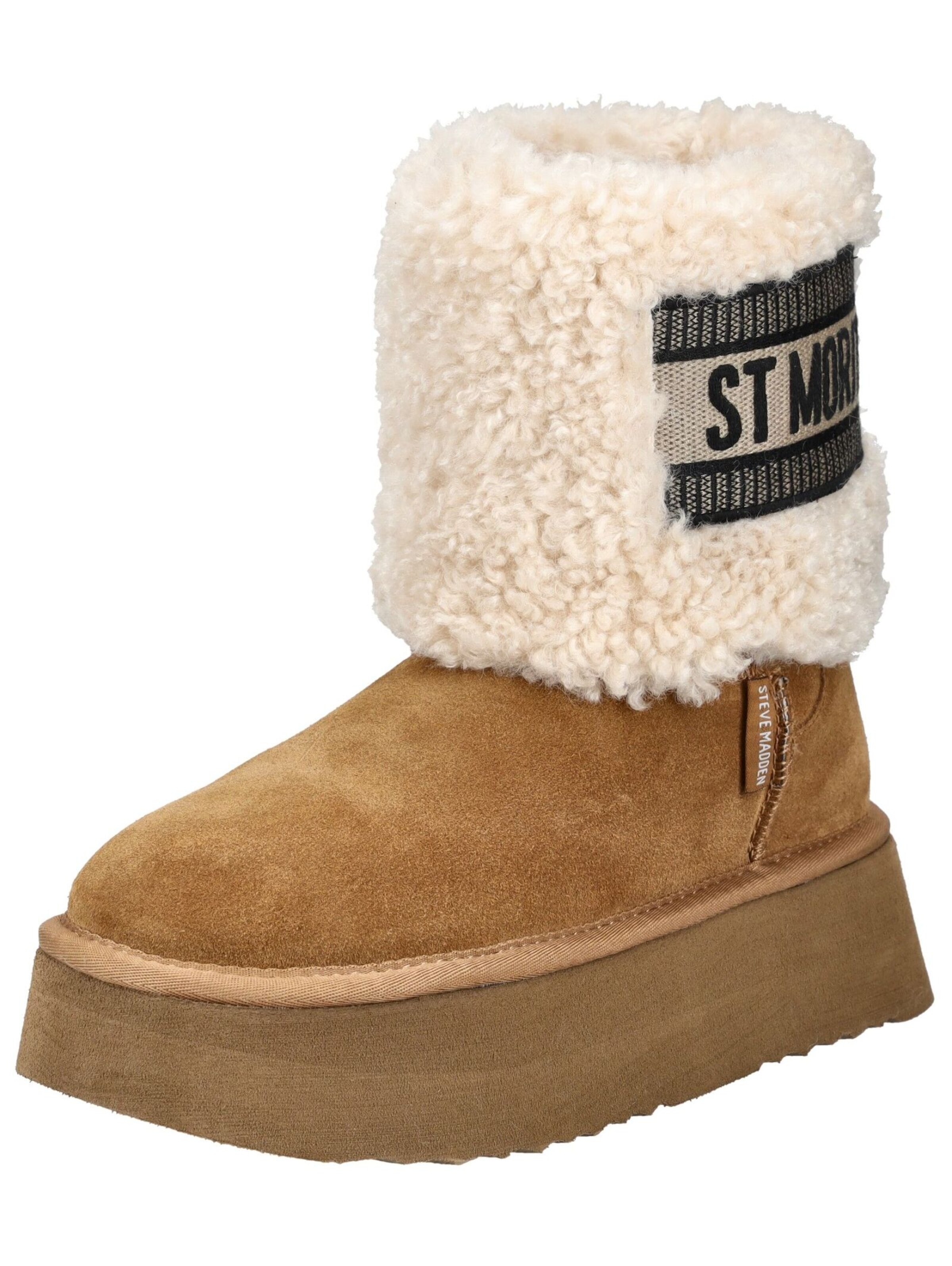 STEVE MADDEN Snow boots in Brown: front