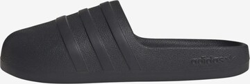 Mule 'Adifom Adilette' ADIDAS ORIGINALS en noir : devant