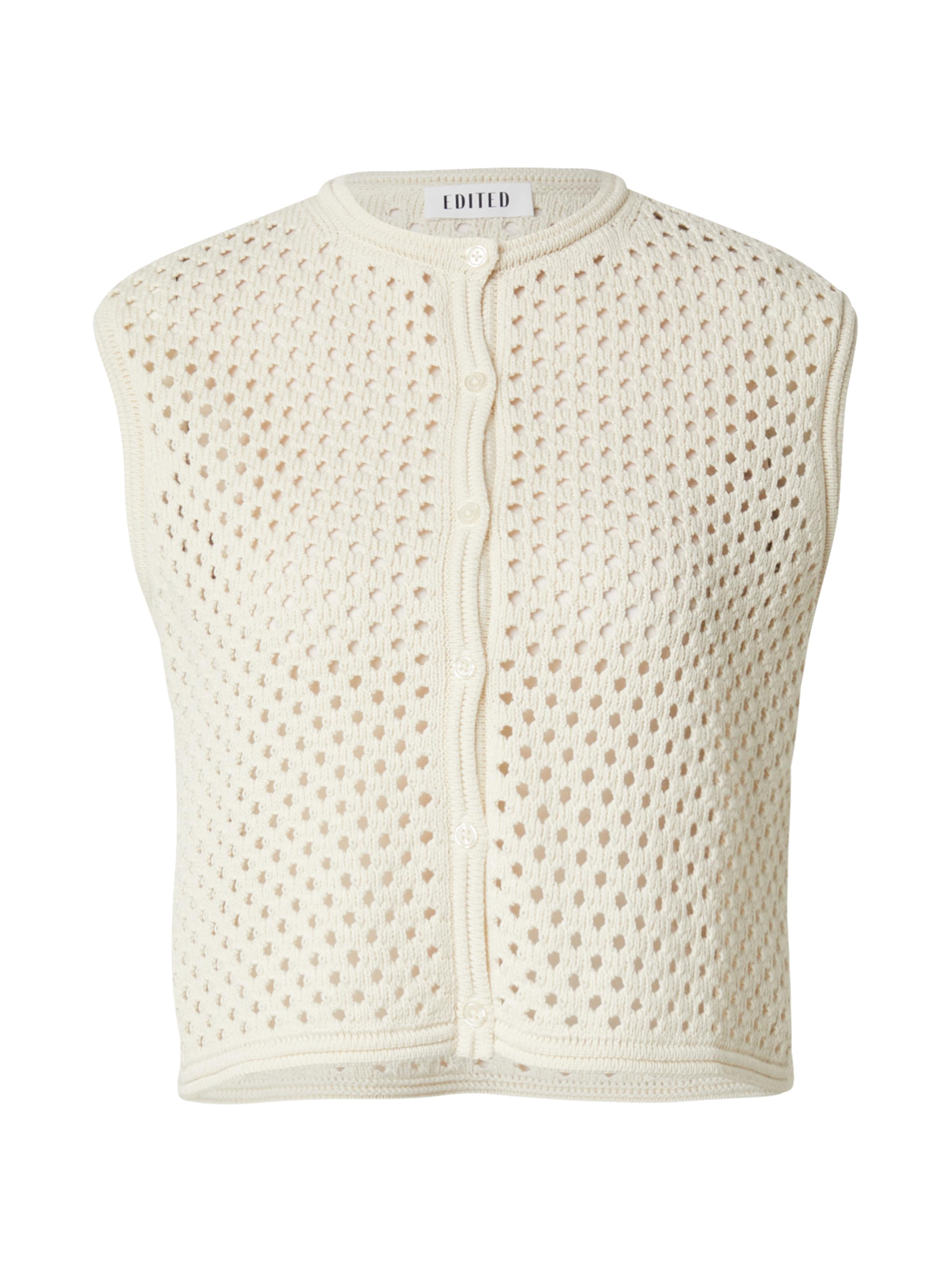 Gilet 'Mina' EDITED en beige : devant