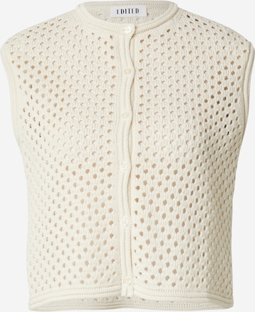 EDITED - Chaleco 'Mina' en beige: frente