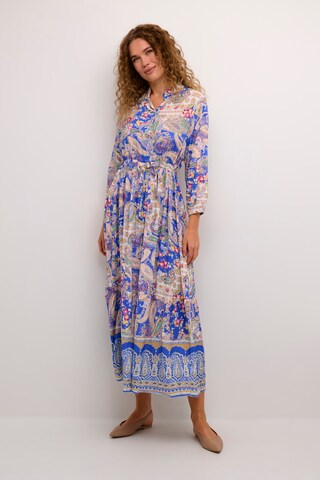 Cream Kleid 'Alora' in Blau: Vorderseite