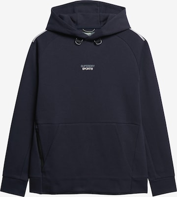 Superdry Athletic Sweatshirt 'Sport Tech' in Black: front