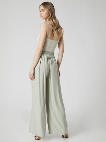 Guido Maria Kretschmer Women Wide leg Broek 'Janay' in Groen: terug