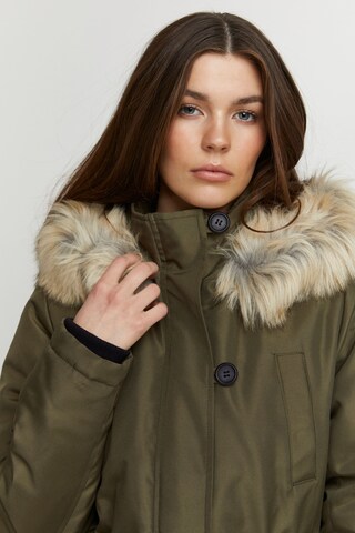 Parka invernale 'Alica' di b.young in verde