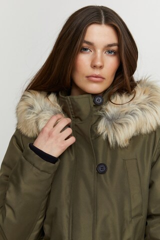 b.young Winterparka 'Alica' in Groen