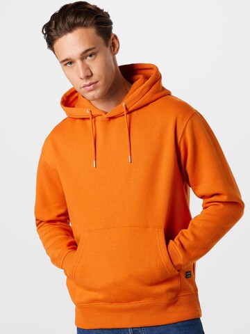 JACK & JONES Mikina 'Soft' – oranžová: přední strana