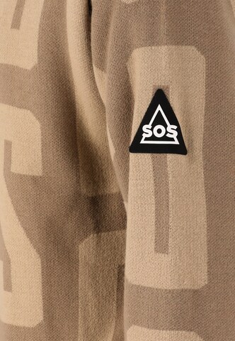 Pull-over de sport 'Verbier' SOS en marron