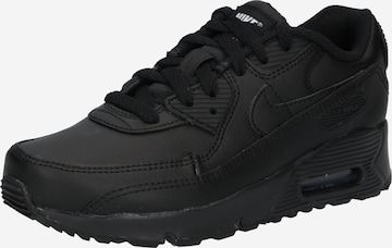 Nike Sportswear Trainers 'AIR MAX 90' in Black: front
