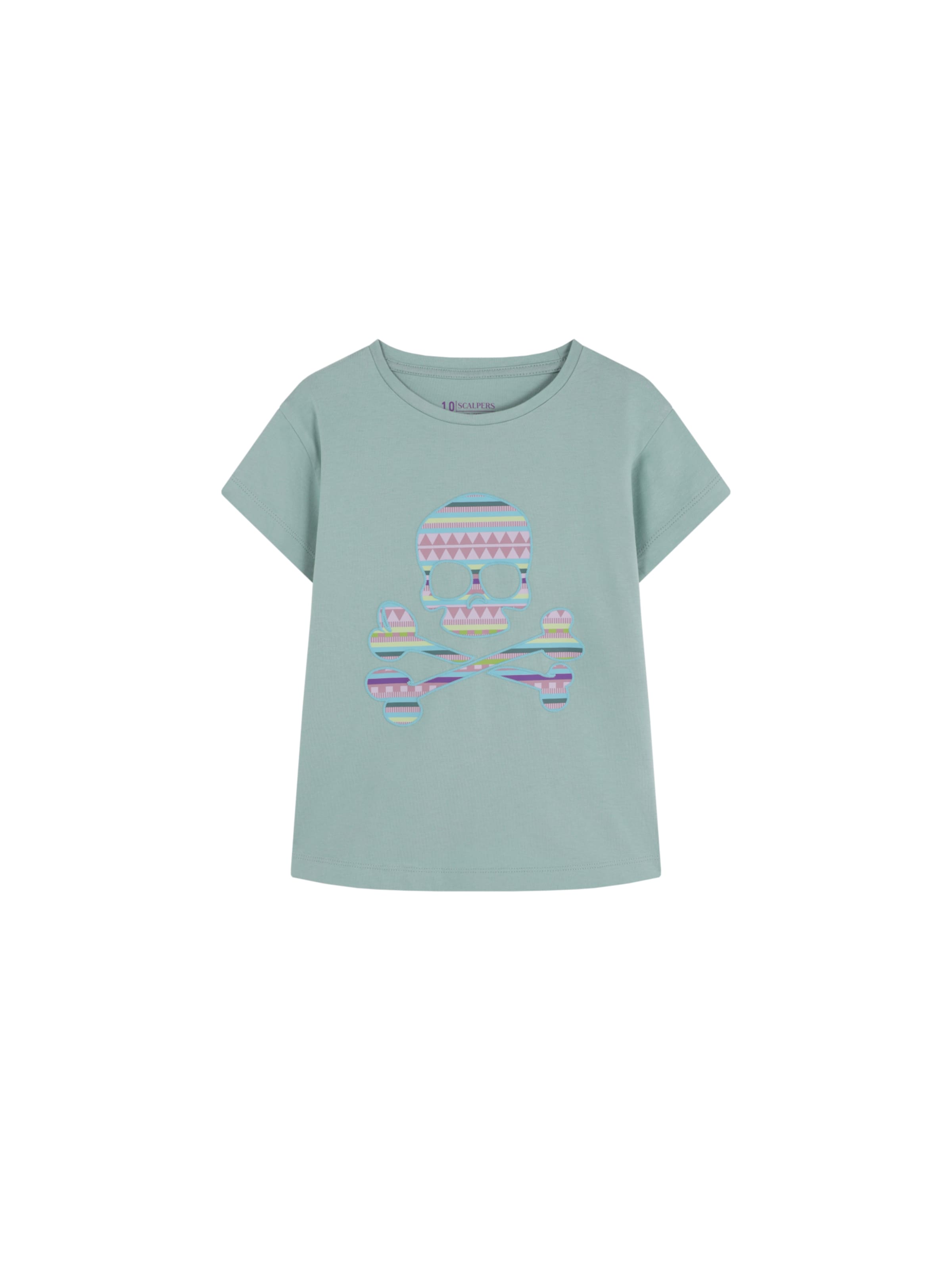 Scalpers Funkcionalna majica &#x27; &#x27; | črna barva: sprednja stran