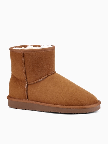 Stivale 'STELA' di Island Boot in marrone: frontale