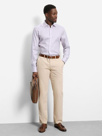OLYMP Slim fit Overhemd 'Level 5' in Roze