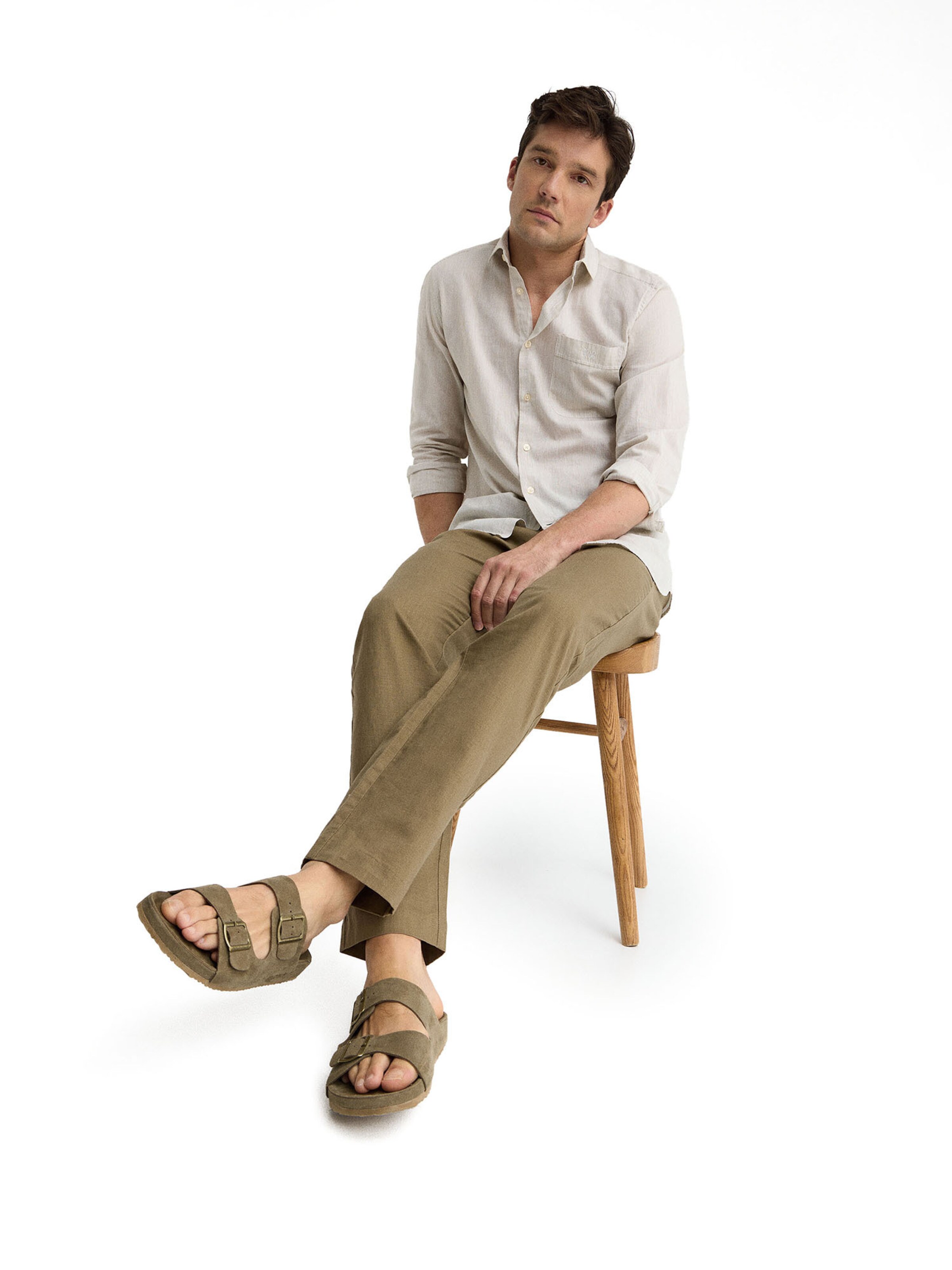 Polo Club Mules in Beige