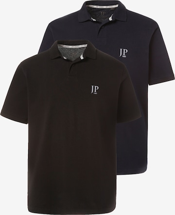 T-Shirt JP1880 en noir : devant