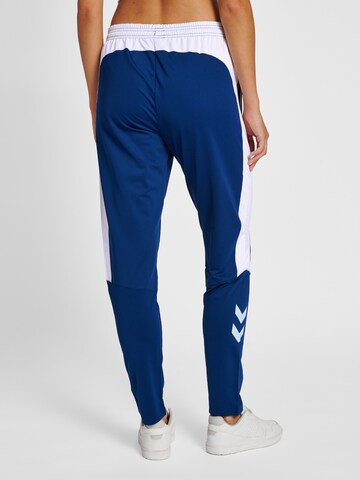 Hummel Slimfit Sportbroek 'Agility' in Blauw