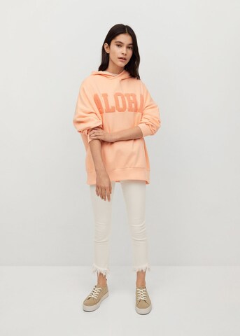 MANGO TEEN Sweatshirt 'Malibu' in Orange