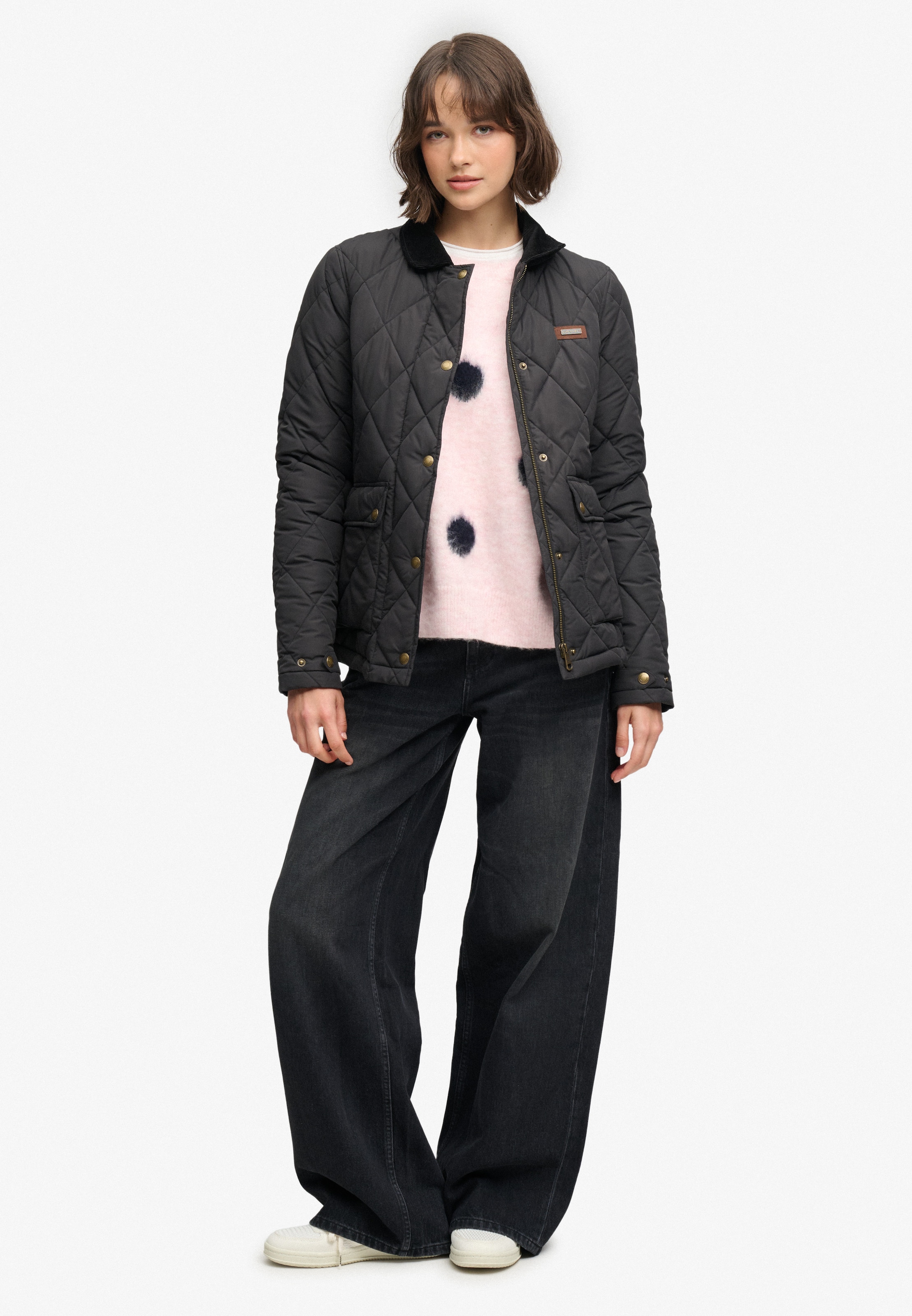 Superdry & Co Přechodná bunda – černá