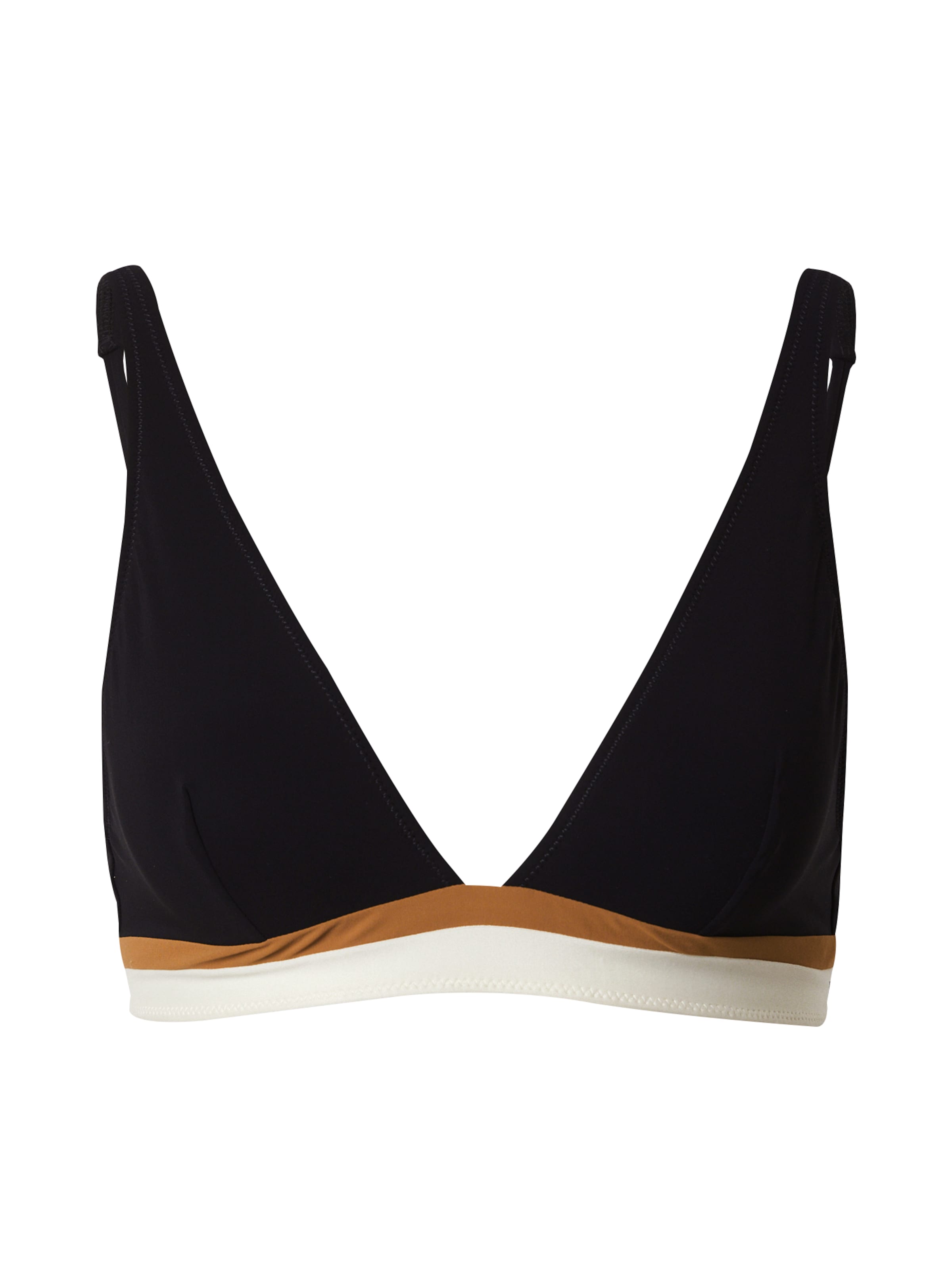 Triangolo Top per bikini di Banana Moon in nero: frontale