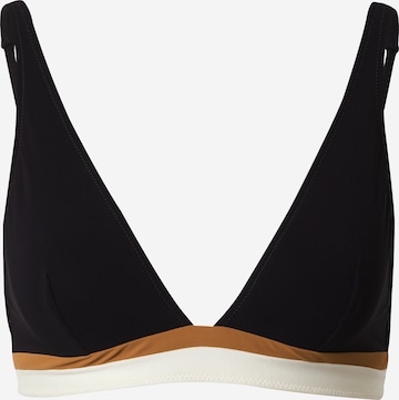 Banana Moon Triangle Bikini top in Black: front