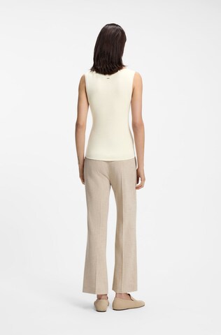 BOSS Stricktop 'Fafflesia' in Beige