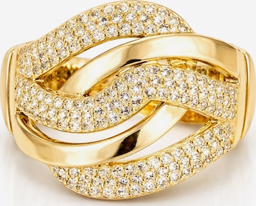 COLLEZIONE ALESSANDRO Ring 'Paris' in Gold: front