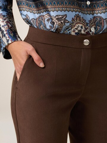 oltre Regular Broek in Bruin