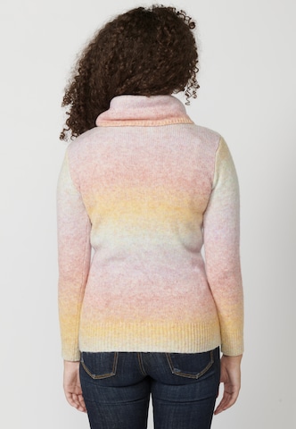 KOROSHI Pullover in Mischfarben