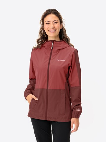 VAUDE Sportjas 'W Neyland J' in Rood: voorkant