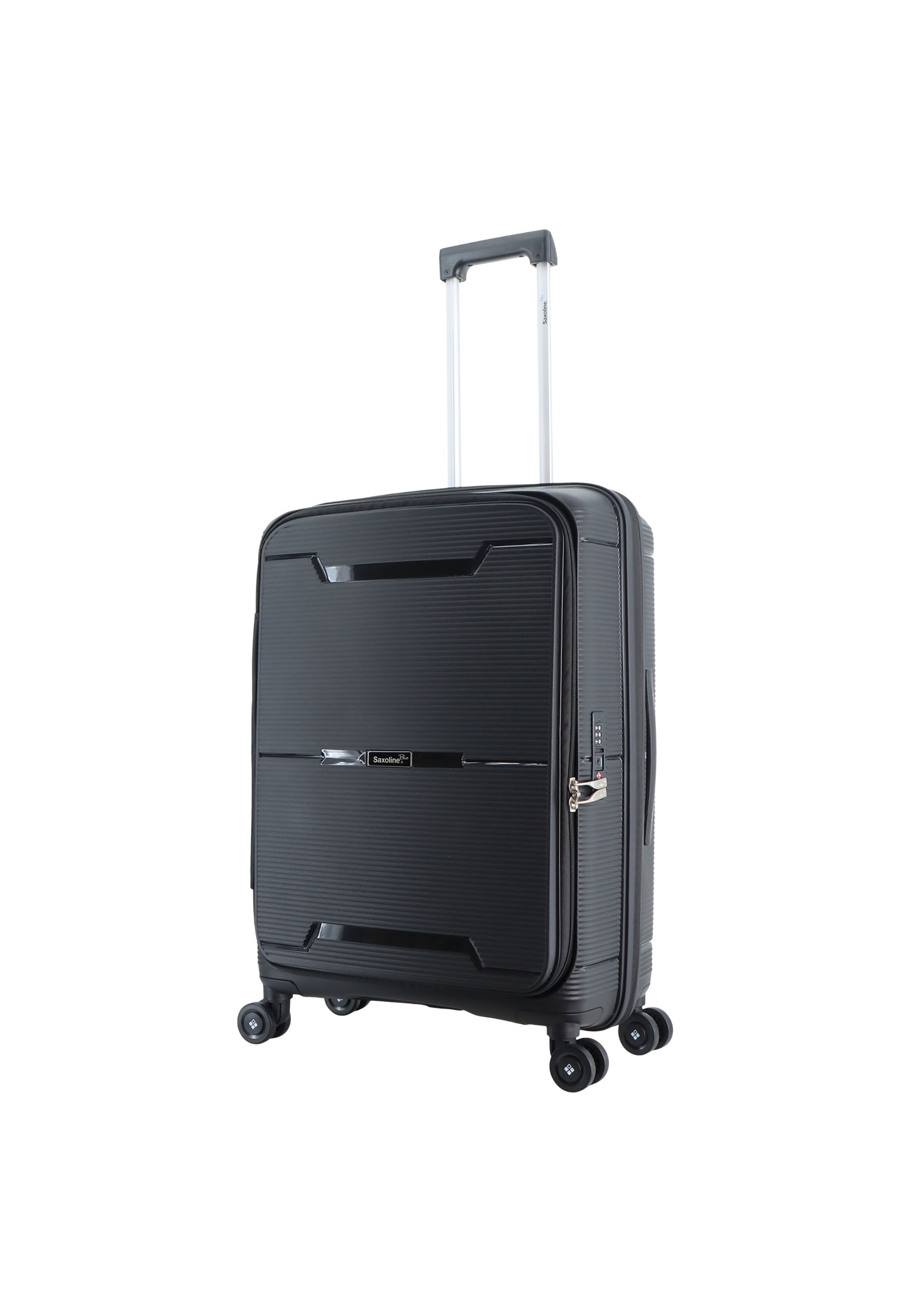 Saxoline Blue Suitcase 'Boho' in Black