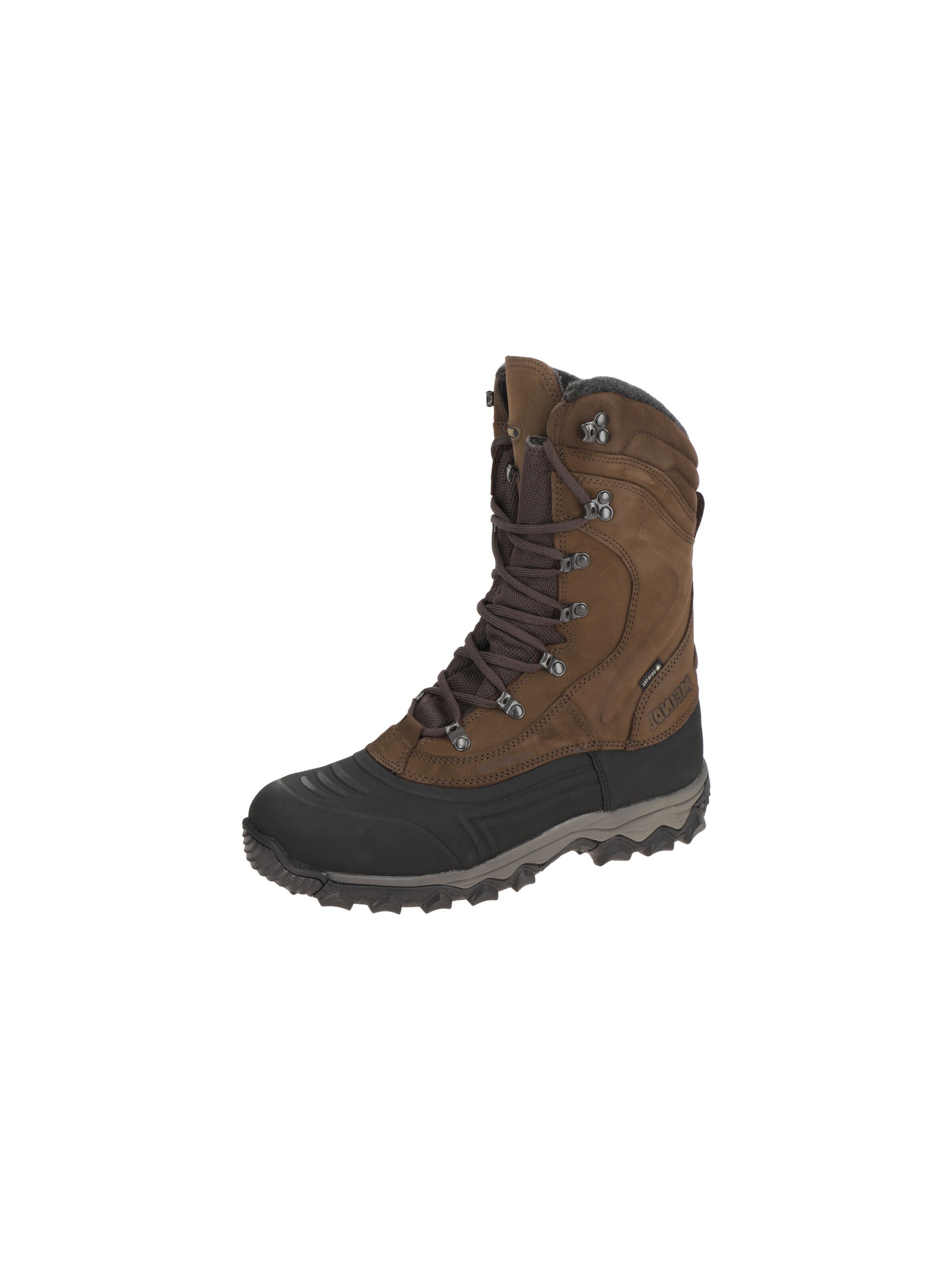 MEINDL Schnürboots 'Meindl Garmisch 2 GTX Stiefel dunkelbraun Warmfutter 7635'‌‌‌‌‌‌‌ in Braun: Vorderseite
