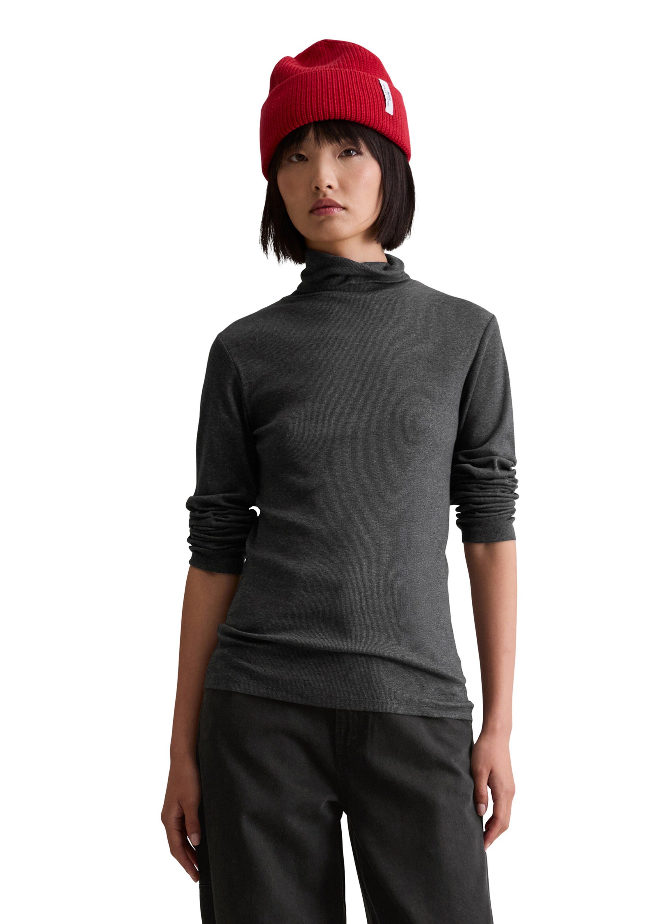 Marc O'Polo DENIM Shirt in Grey: front