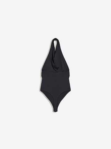 Shirtbody Bershka en gris