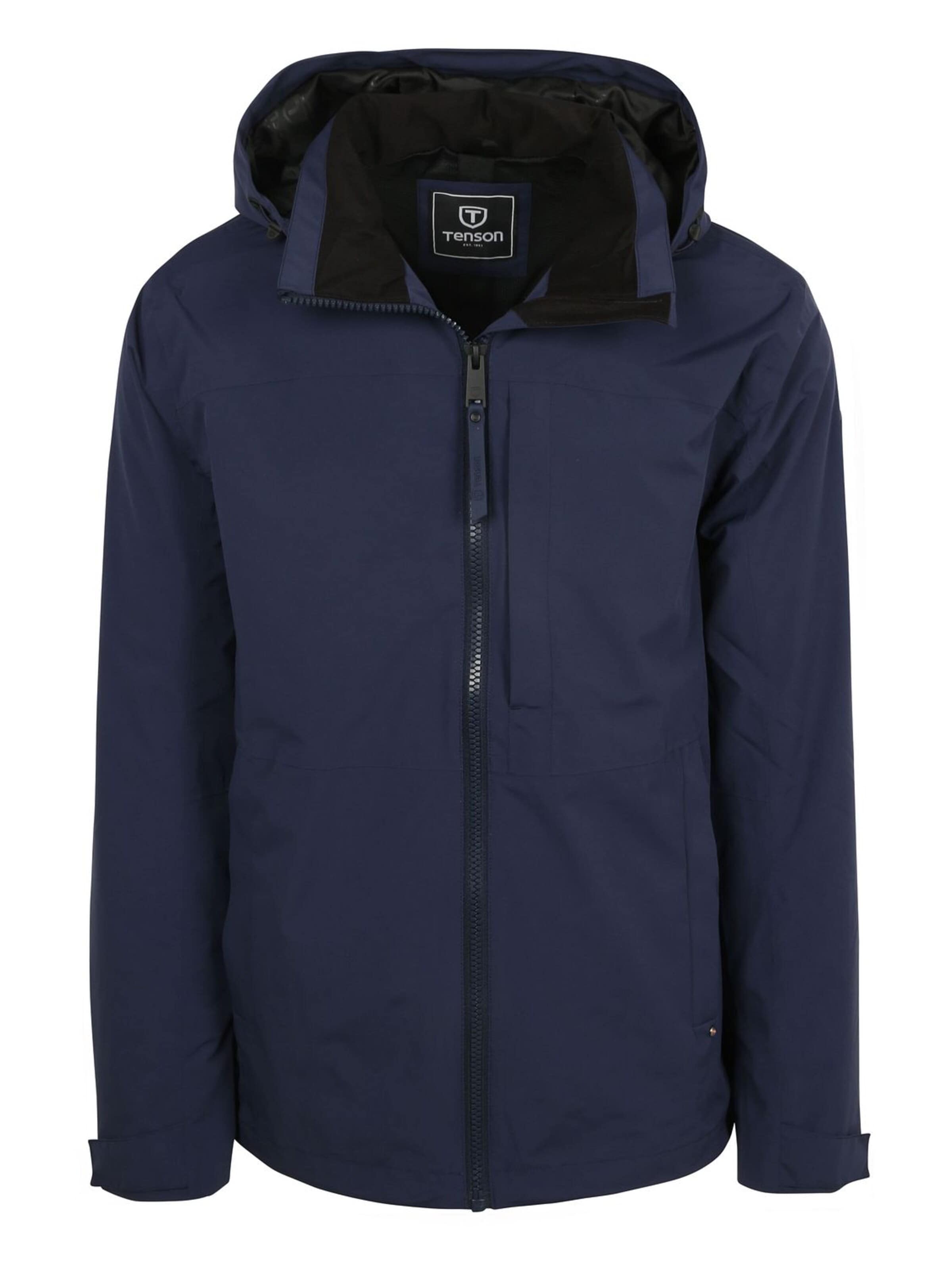 TENSON Winter Coat 'Dustin' in Blue: front