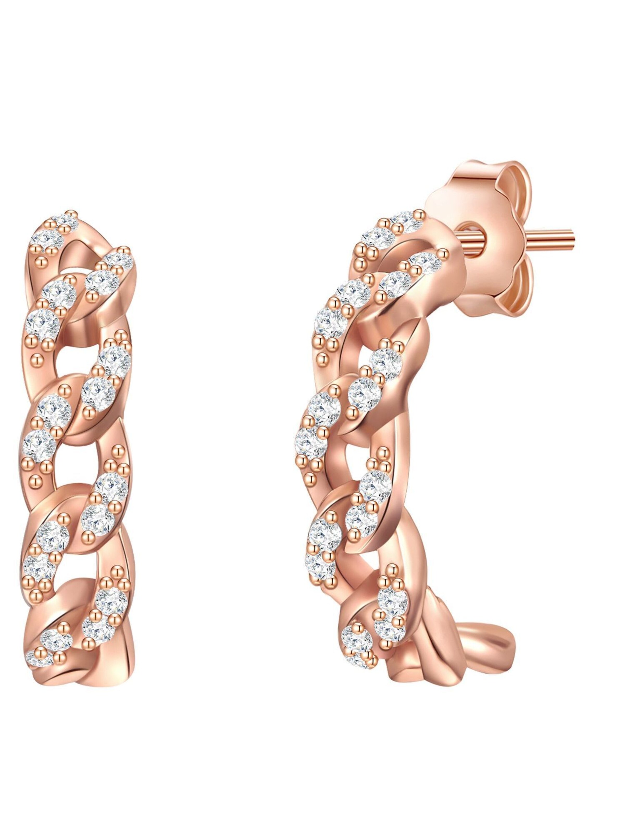 Glanzstücke München Oorbellen in Goud: voorkant