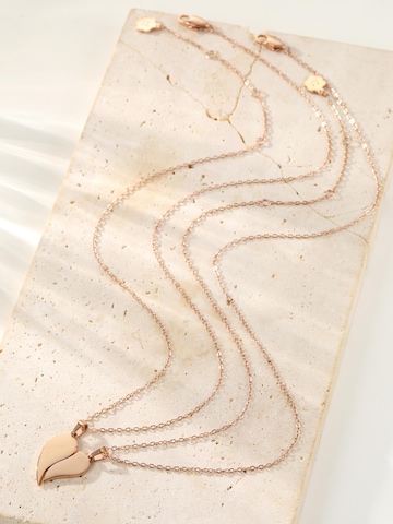 Hey Happiness Sieraden set 'Connected Love Hearts' in Goud
