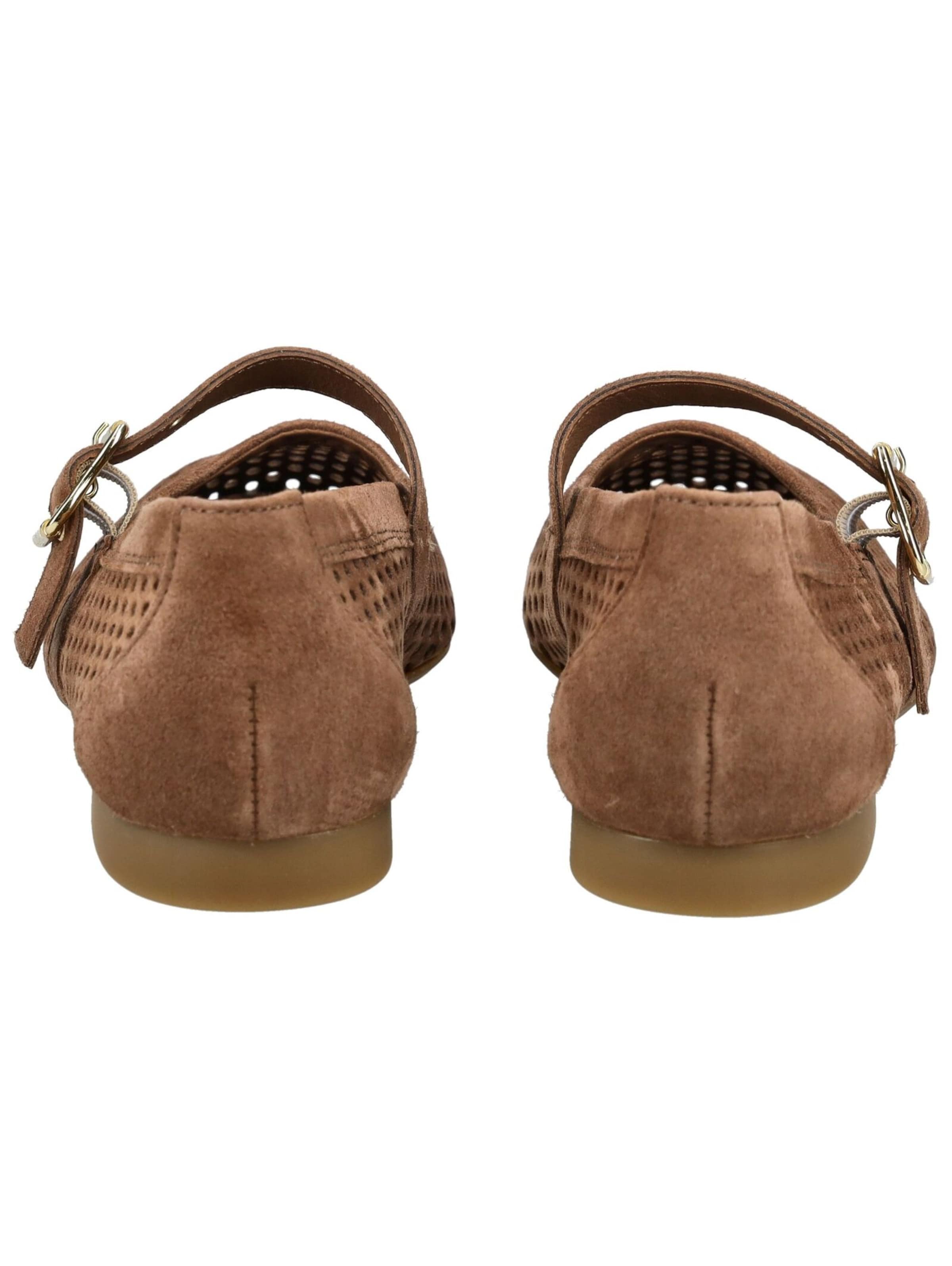 Ballerines à lanières Paul Green en marron